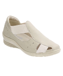 Padders Vivian Bone Summer Casual Shoe