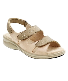 Padders Gold Rosemary Sandal