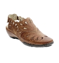 Padders Tan Sancha Closed Toe Shoe