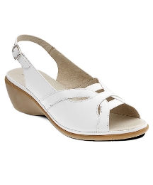 Padders White Hepburn Sandal