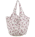 Rocket Dog Lily White Floral Eco Shopper
