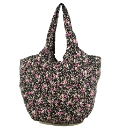 Rocket Dog Lily Black Floral Eco Shopper