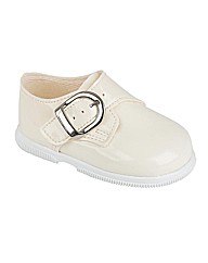 Early Days Boys Patent First Walker Shoe