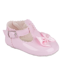 Baypods Girls Buckle Pram Shoes
