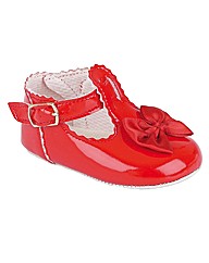 Baypods Girls Buckle Pram Shoes