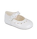 Early Days Velcro Bar Pram Shoes
