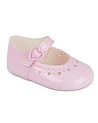 Early Days Velcro Bar Pram Shoes