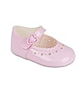 Early Days Velcro Bar Pram Shoes