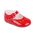Early Days Velcro Bar Pram Shoes