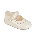 Early Days Velcro Bar Pram Shoes