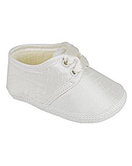 Early Days Ivory Christening Shoes