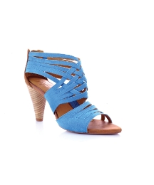 J Shoes Blue Fervor Open Toe Sandals
