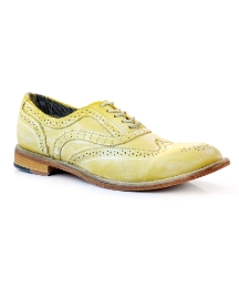 J Shoes Yellow Charlie Brogues