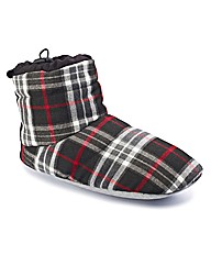 Jacamo Mens Checked Slipper Boots