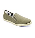 Label J Espadrille Slip Ons XWide Fit
