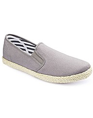 Label J Espadrille Slip On Standard Fit