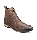 Jacamo Brogue Boots Wide Fit
