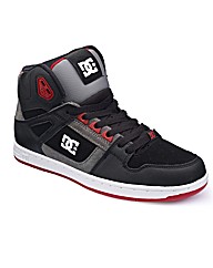 DC Lace Up Hi-Top Trainers
