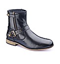 Jacamo Buckle & Zip Detail S Fit Boots
