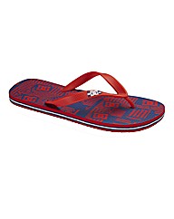 DC Shoes Graffic Print Flip Flop