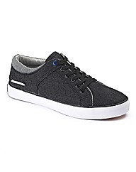 Deakins Lace Up Cord Casual Pumps