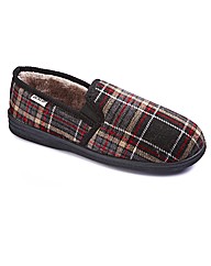 Dunlop Mens Tartan Slippers