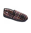 Dunlop Mens Tartan Slippers