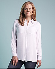 edit Diamante Collar Shirt