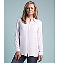 edit Diamante Collar Shirt