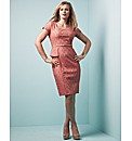 edit Daisy Lace Peplum Dress