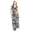 edit Printed Maxi Dress