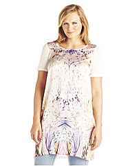 edit Mirror Print Tunic