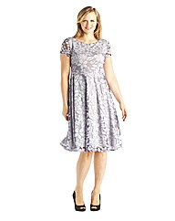edit Floral Skater Dress
