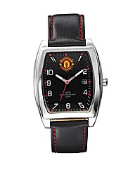 Gents Football Leather Strap Watch