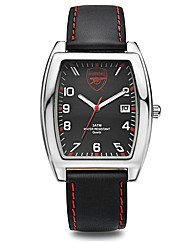 Gents Football Leather Strap Watch