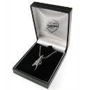 Gents Stainless Steel Football Pendant