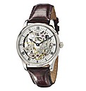 Rotary Gents Skeleton Dial Watch