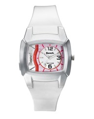 Bench Ladies White Strap Watch