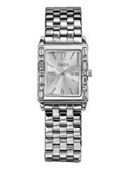 Oasis Silver-tone Bracelet Watch