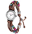 Kahuna Brown Bead Tie Watch
