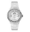 Ladies Glitzy Dial Colour Watch