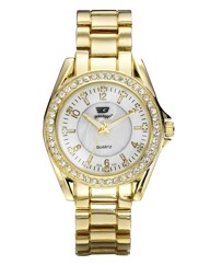 Ladies Glitzy Dial Bracelet Watch