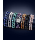 Interchangeable Gemstone Bracelet Watch