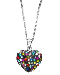 Sterling Silver & Crystal Pendant
