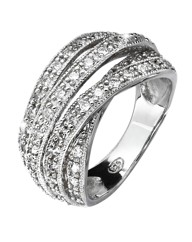 Sterling Silver Cubic Zirconia Ring