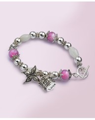 Butterfly Trinket Prayer Bracelet