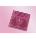 Little Kisses Sentiment Pendant