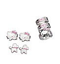 Hello Kitty Earrings and Ring Set