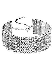 Glitzy Choker Necklace