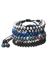 2 Row Bead Sparkle Bracelet
